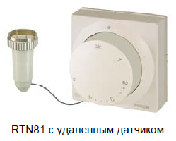 Термостатические приводы RTN